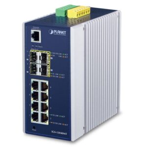 Industrial 8-Port 10/100/1000T + 2-Port 100/1G SFP + 2-Port 1G/2.5G SFP Managed Ethernet Switch