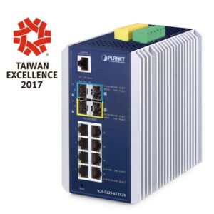 Industrial L3 8-Port 10/100/1000T + 2-Port 1G/2.5G SFP + 2-Port 10G SFP+ Managed Ethernet Switch