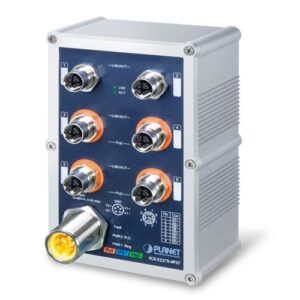 Industrial IP67-rated 4-Port 10/100/1000T 802.3at PoE+ 2-Port 10/100/1000T Managed Ethernet Switch