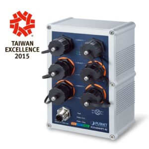 Industrial IP67-rated 4-Port 10/100/1000T 802.3at PoE + 2-Port 10/100/1000T Managed Ethernet Switch