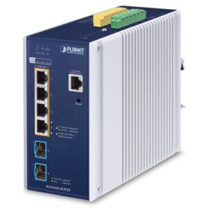 Industrial L3 4-Port 2.5GBASE-T 802.3bt PoE + 2-Port 10G SFP+ Managed Ethernet Switch