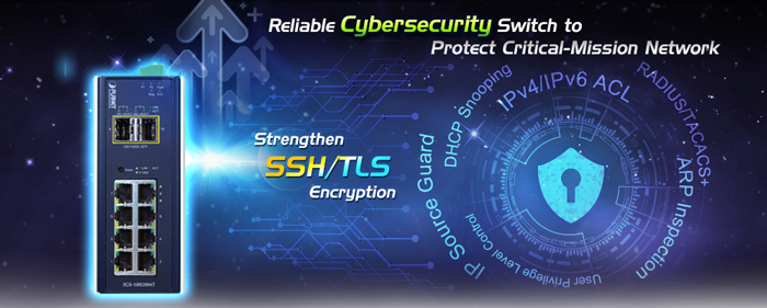 Industrial 8-port 10/100/1000T + 2-port 1G/2.5G SFP Managed Gigabit Switch 5 IGS 10020MTv3.1 2.5G 2 N