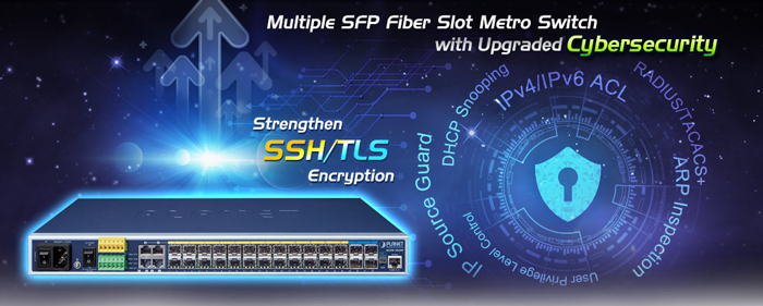 L3 14-Port 100/1G SFP with 4 shared 10/100/1000T + 10-Port 1G/2.5G SFP + 4-Port 10G SFP+ Metro Ethernet Switch 5 MGSW 28240Fv3.1 2 N