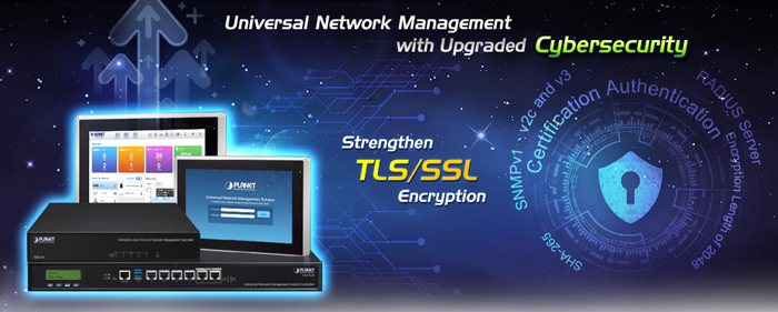 Universal Network Management Controller with LCD Touch Screen 7 NMS UNC series 1 N