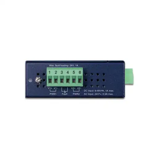 Industrial 1-port RS232/422/485 Serial Device Server with 1-Port 100BASE-FX SFP 3 planet.com.sa