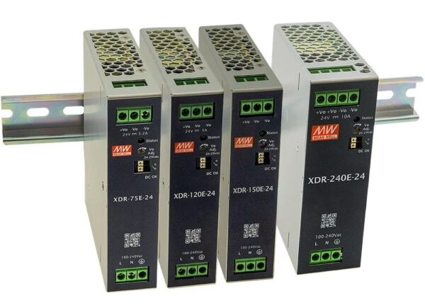 MEANWELL XDR E family range