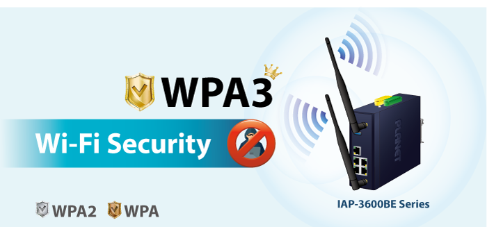 Industrial Dual Band 802.11be 3600Mbps Wireless Access Point with 4-Port 802.3at PoE+ 13 IAP 3600BE 3