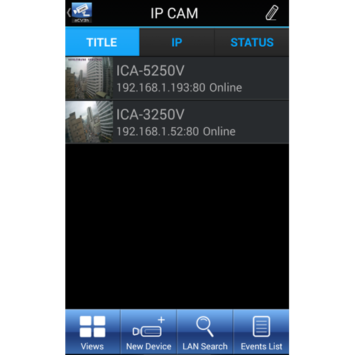 Cam Viewer 3 for Android Mobile Devices 2 aCV3h 1 L