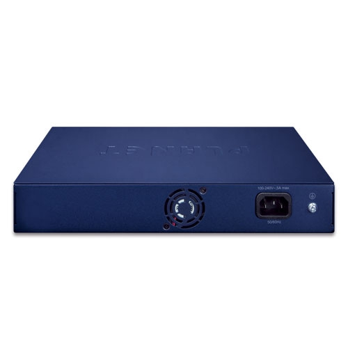 16-Port 10/100TX 802.3at PoE + 2-Port 10/100/1000T + 1-Port Shared 1000X SFP Desktop Switch (185 Watts) 3 box FGSD 1821P 02