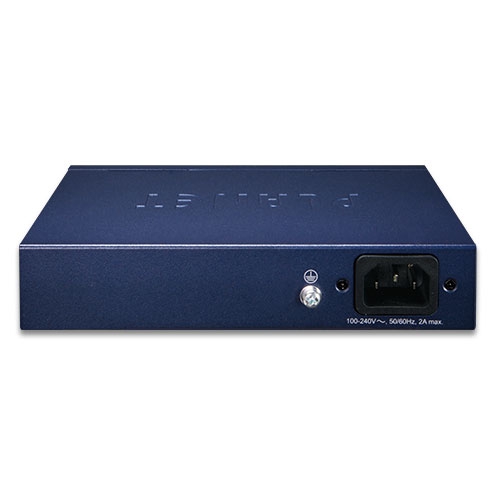 4-Port 10/100TX 802.3af/at PoE + 2-Port 10/100TX Desktop Switch (60 Watts) 3 box FSD 604HPv1.1 02