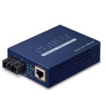 100Base-FX to 10/100Base-TX PoE Media Converter 1 box FTP 802v1.1