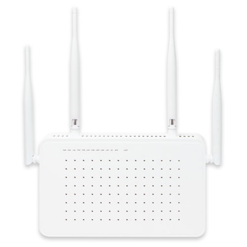 GPON HGU with 4-Port GbE, 1200Mbps 802.11ac Wireless and 2-Port FXS (1 x USB) 3 box GPN 400ACV v2 02
