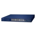 16-Port 10/100/1000T 802.3bt PoE + 8-Port 10/100/1000T + 4-Port 10G SFP+ Managed Ethernet Switch 16 box GS 4210 16UP8T4X