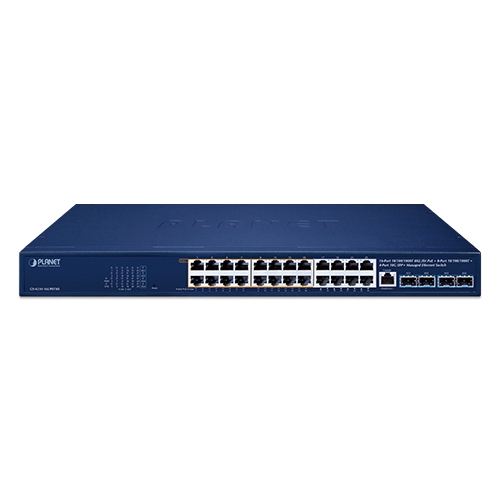 16-Port 10/100/1000T 802.3bt PoE + 8-Port 10/100/1000T + 4-Port 10G SFP+ Managed Ethernet Switch 2 box GS 4210 16UP8T4X 01