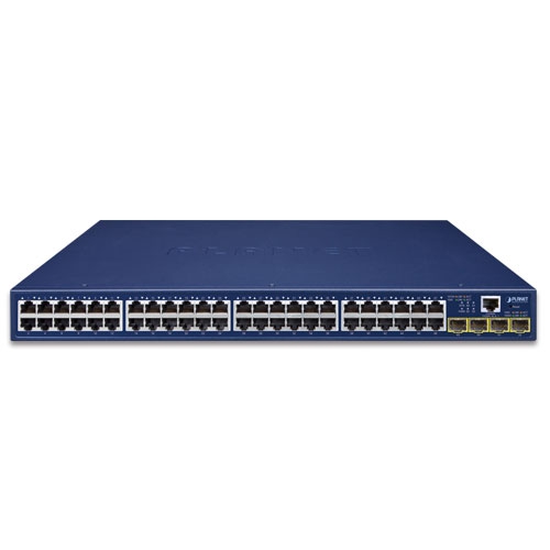 48-Port 10/100/1000BASE-T + 4-Port 100/1000BASE-X SFP Gigabit Managed Switch 2 box GS 4210 48T4Sv3 01
