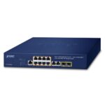 8-Port 10/100/1000T 802.3at PoE + 2-Port 10/100/1000T+ 2-Port 100/1000X SFP Managed Switch 5 box GS 4210 8P2C