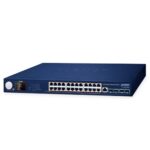 L3 24-Port 10/100/1000T 802.3at PoE + 4-Port 10G SFP+ Managed Ethernet Switch with Smart LCD Screen 20 box GS 6311 24P4XV