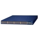 L3 48-Port 10/100/1000T 802.3at PoE + 6-Port 10G SFP+ Managed Ethernet Switch 18 box GS 6311 48P6X