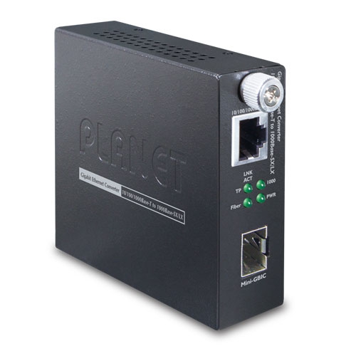 10/100/1000BASE-T to 1000BASE-X Smart Media Converter 5 box GST 805Av2