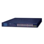 24-Port 10/100/1000T 802.3at PoE + 2-Port Gigabit SFP Ethernet Switch with LCD PoE Monitor 20 box GSW 2620VHPv3