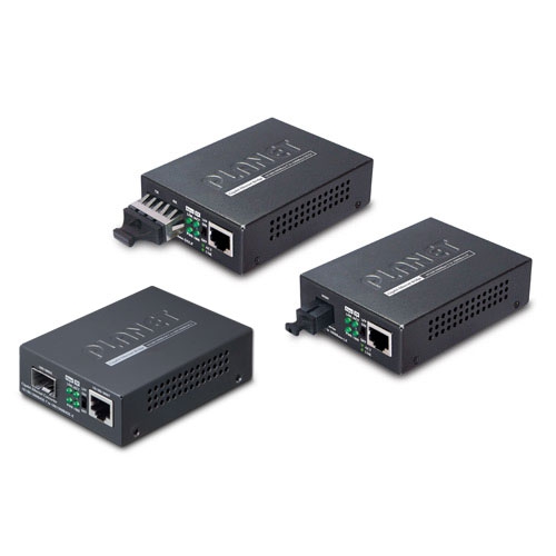 10/100/1000BASE-T to 1000BASE-SX/LX Gigabit Media Converter 1 box GT 80x Series v6