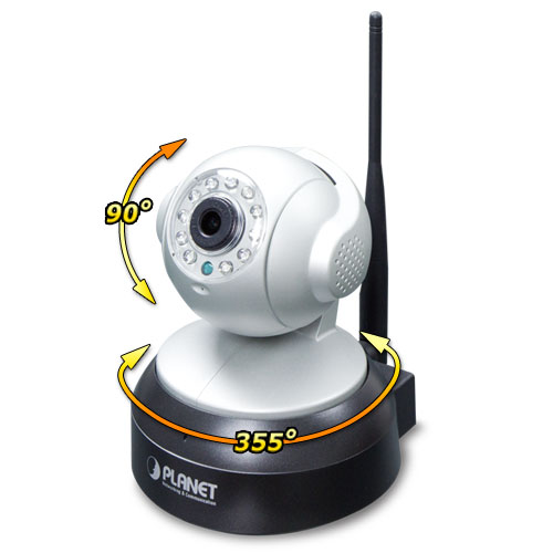 720P Wireless IR PT IP Camera 2 box ICA W7100 03