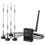 Industrial 5G NR Compact Cellular Wireless Gateway with 2-Port 10/100/1000T 6 box ICG 2210W NR