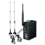 Industrial 4G LTE Cellular Wireless Gateway with 5-Port 10/100/1000T 5 box ICG 2510W LTE