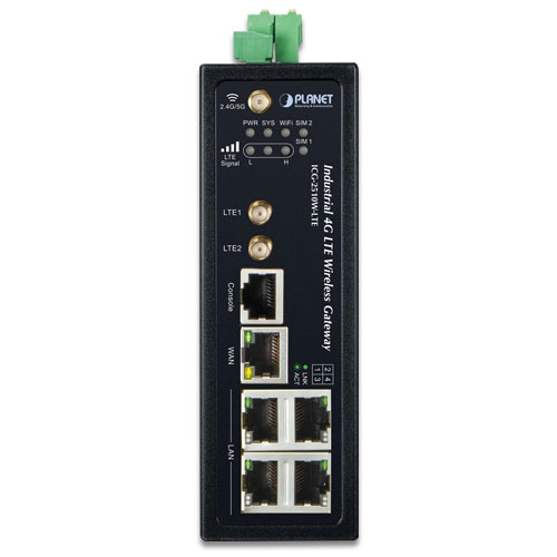 Industrial 4G LTE Cellular Wireless Gateway with 5-Port 10/100/1000T 2 box ICG 2510W LTE 01