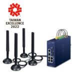 Industrial 5G NR Cellular Gateway with 5-Port 10/100/1000T 8 box ICG 2515 NR1