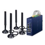 Industrial 5G NR Cellular Gateway with 1-Port 1000X SFP 12 box ICG 2515F NR
