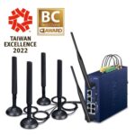 Industrial 5G NR Cellular Wireless Gateway with 5-Port 10/100/1000T 5 box ICG 2515W NR2