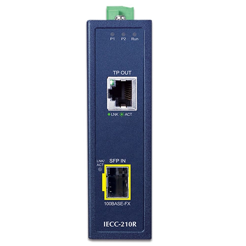 Industrial EtherCAT Media Converter Kit (IECC-210T + IECC-210R) 3 box IECC 210R 01