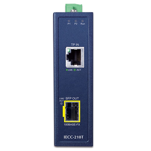 Industrial EtherCAT Media Converter Kit (IECC-210T + IECC-210R) 6 box IECC 210T 01