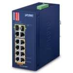 Industrial 8-Port 10/100TX 802.3at PoE + 2-Port Gigabit TP/SFP Combo Ethernet Switch 36 box IFGS 1022HPTv31
