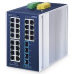 Industrial L2+ 24-Port 10/100/1000T + 4-Port 10G SFP+ Managed Ethernet Switch 12 box IGS 4215 24T4X