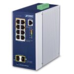 Industrial 4-Port 10/100/1000T 802.3at PoE + 4-Port 10/100/1000T + 2-Port 100/1000X SFP Managed Switch 39 box IGS 4215 4P4T2Sv2