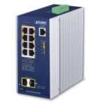 Industrial 4-Port 10/100/1000T 802.3bt PoE + 4-Port 10/100/1000T + 2-Port 100/1000X SFP Managed Switch 32 box IGS 4215 4UP4T2S