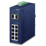 Industrial L2/L4 8-Port 10/100/1000T + 2-Port 100/1000X SFP Managed Switch 10 PLANET IGS-4215-8T2S industrial managed Ethernet switch