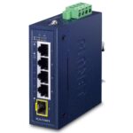 Industrial Compact 4-Port 10/100/1000T + 1-Port 100/1000X SFP Gigabit Ethernet Switch 5 box IGS 510TFv2