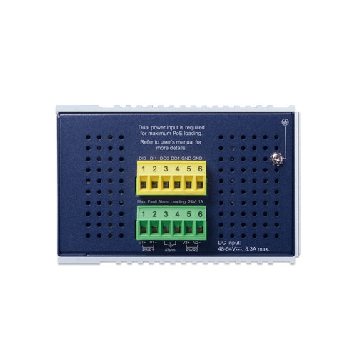 Industrial L2+ 4-Port 10/100/1000T 802.3bt PoE + 1-Port 10/100/1000T + 2-Port 1G/2.5G SFP Managed Ethernet Switch 3 box IGS 5225 4UP1T2Sv5 02