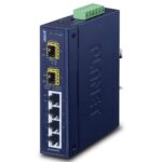 Industrial 4-Port 10/100/1000BASE-T + 2-Port 100/1G/2.5GBASE-X SFP Ethernet Switch 20 PLANET IGS-620TF industrial 4-port 10/100/1000BASE-T + 2-port 100/1G/2.5GBASE-X SFP Ethernet switch