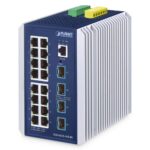 Industrial L3 16-Port 10/100/1000BASE-T + 4-Port 10GBASE-X SFP+ Managed Switch 14 box IGS 6325 16T4X
