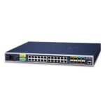 Industrial L3 20-Port 10/100/1000T + 4-Port Gigabit TP/SFP + 4-Port 10G SFP+ Managed Ethernet Switch 4 box IGS 6325 20T4C4X v1.11