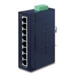 8-Port 10/100/1000T Industrial Gigabit Ethernet Switch (-40~75 degrees C operating temperature) 26 box IGS 801Tv4.1