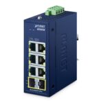 Compact Industrial 6-Port 10/100/1000T + 2-Port 100/1000X SFP PROFINET Switch 21 box IGS 820TF PN