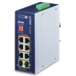 Industrial 4-Port 10/100/1000T 802.3bt PoE + 2-Port 10/100/1000T + 2-Port 100/1000X SFP Gigabit Ethernet Switch 24 box IGS 824UPTv2