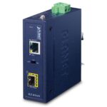 Industrial Compact 100/1000BASE-X to 10/100/1000BASE-T Media Converter 12 box IGT 815ATv2
