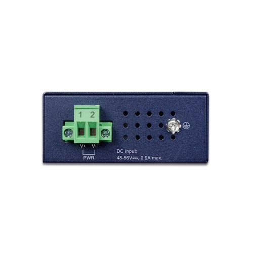 Industrial Compact 100/1000BASE-X to 10/100/1000BASE-T 802.3at PoE+ Media Converter 3 box IGTP 815ATv2 02