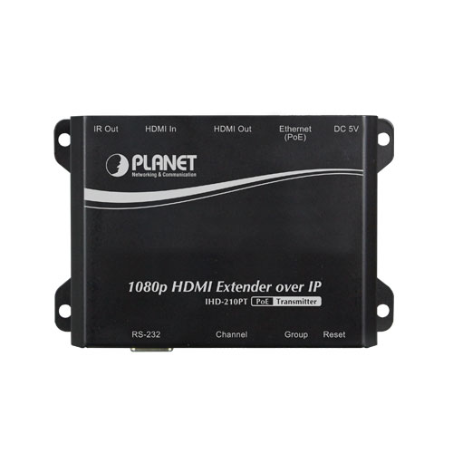 High Definition HDMI Extender Transmitter over IP with PoE 2 box IHD 210PT 01